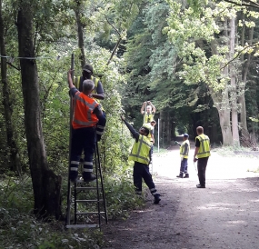 Energiezuinige prikkabel op Dekmantel Festival