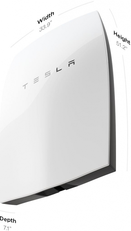 Tesla's Powerwall thuisbatterijen deze zomer verkrijgbaar